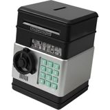 Tatlı Sebep Atm Kasa Kumbara Şifreli Kasa Kumbara - Siyah