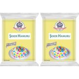 Tatlı Şefi Sarı Şeker Hamuru 200G 2li Paket - standart