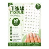 Tatlı Süprizler Tırnak Sticker - Papatya Temalı 60 Adet