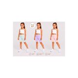 tatlıcottonkids Pamuklu Kız Çocuk Renkli Tayt 3^lü Set