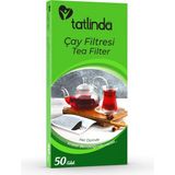 Tatlinda Çay Filtresi 50 Li 10 Kutu( 500 Filtre) - 50 Adet
