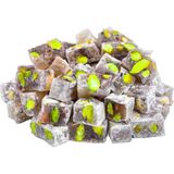 Tatşen Antep Fıstıklı Kuş Lokumu (Pudralı) - 500 gr