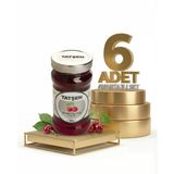 Tatşen Cam Reçel Vişne 6X380 gr