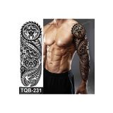 Tattoo Gerçekci Geçici Maori Desen Kol Kaplama Tattoo Dövme Modelleri