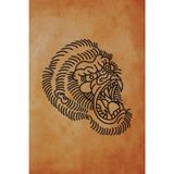 Tattoo Pocket Sketchbook - Gorilla Head