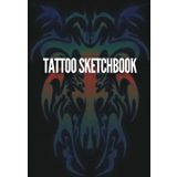 Tattoo Sketchbook Professionale - 50 Pagine Bianche, Copertina Flessibile, Formato 16.99 x 24.41 cm per Disegni e Schizzi Tatuaggi