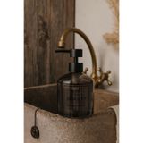 Tatu Home MİEN Siyah Cam Sıvı Sabunluk 350 ML