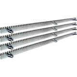 Tau Otomatik Kayar Kapı Motoru Kremayer Dişlisi 30X8 mm 1 mt Galvaniz Çelik