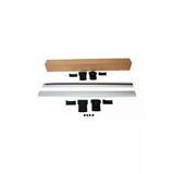 Tavan Bagaj Ara Sorf Ara Atki Aluminyum Uzun 122Cm Silver Gri
