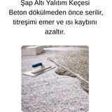 Tavan Yalıtım Keçesi 200*2500 50 Metre Kare - 200*5000