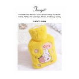 TAVGA Korean Portable Taşınabilir Sıcak Su Torbası 13x20 cm(Plaza-Okul-Travel-Ofise Uygun Su Matarası)