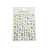 Tavşan Havuç Tattoo Dövme Sticker