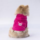 Tavşan Kanguru Cepli Hoodie Kedi-köpek Hoodie- Sweatshirt Kedi Köpek Kıyafeti XL