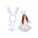 Tavşan Kostüm Seti Beyaz Renk Çocuk Boy TYCB04FF68C51711079CA0000