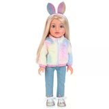 Tavşan Kulaklı Saç Bantlı Bebek 47 Cm