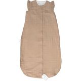 Tavşan Nakışlı Bebek Müslin Uyku Tulumu 90 cm - Camel