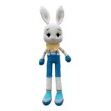 Tavşan Ponçik Yanak Maviş Amigurumi Organik Oyuncak