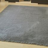 Tavşan Tüyü Dekoratif Post Halı, Gri, 80X150