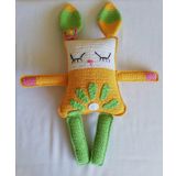 Tavşan Yastık Uyku Arkadaşı Amigurumi Organik Oyuncak