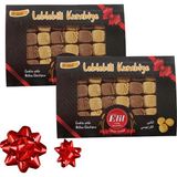 Tavşanlı Elit Unlu Mamulleri Leziz Leblebi Kurabiyesi: Ev Yapımı, Otantik ve Sağlıklı Sade ve Kakolu (Karışık) Çeşitleriyle (350 gr) - 2 Adet