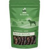 Tavuk Boyun Çiğnemelik Köpek Ödül MAMASI%100 Doğal, Glutensiz, Organik 100 gr (Dog Treat) - Standart