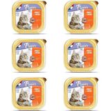 Tavuk Etli Pate Kısırlaştırılmış Ve Yetişkin Kedi Yaş Maması 100 Gr X 6 Adet