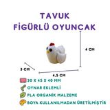 Tavuk Figür - Minyatür Oyuncak