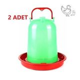 Tavuk ve Civciv Suluğu 1,3 Lt (Plastik-Korumalı)-2 Adet