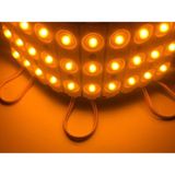 Tawitec 3’ Lü Mercek Modül LED – 1.5 Watt – 12 Volt – Smd 2835 – Amber (Sarı) - 10 Adet - Beyaz - 1 - 10 W