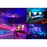 Tawitec Adreslenebilir (Magic) LED 5 Metre + Telefon Uyg. Kontrol Paneli + 12 Volt 8.5A Tak Çalıştır - RGB