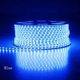 Tawitec Hortum LED 220 Volt Su Geçirmez Fiş Dahil Metrede 120 LED 10 Metre - Mavi