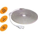 tawitec Hortum Şerit Led 220 Volt Su Geçirmez Fiş Dahil Metrede 68 Led 5730 Amber 5 Metre