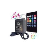 Tawitec Müziğe /sese Duyarlı Rgb LED Kontrol Paneli + Kumanda – 20 Tuşlu