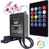 Tawitech Tawitec Müziğe Duyarlı RGB LED Kontrol Paneli + Kumanda 20 Tuşlu Akıllı Kontrol Özellikli