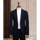 Taxi Giyim Üçlü Takım Elbise - Zara Kumaş - Lacivert - TG3ZL11 - 001-Renkli - Regular Fit - 46
