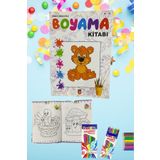 Tay Yayınları 2'li Set Smart Kids Kuru Boya Kalemi 12 Renk Ve 1 Adet Boyama Kitabı