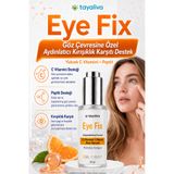 Tayaliva Eye Fix - Göz Altı Serumu Morluk, Torbalar, Şişlik ve Işıltı İçin C Vitamin + Peptit İksir Serum