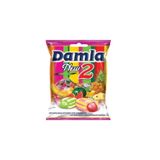 TAYAŞ Damla New 2 Karışık Kavun-Ananas & Karpuz-Tropikal Aromalı Yumuşak Şeker 350gr.