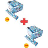 Tayaş Damla Sour Tubes Licorice Ahududu-Böğürtlenli Jel Şeker Poşet 30 gr x 24 Adet Kutulu 2'li Paket