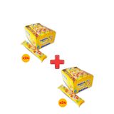 TAYAŞ Damla Sour Tubes Licorice Tropikalli Jel Şeker Poşet 30 Gr X 24 Adet Kutulu 2'li Paket