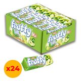 Tayaş Frutty Midi Elmalı Yumuşak Şeker 20 gr x 24 Adet Kutulu Meyve Aromalı Yumuşak Şeker - 1 Adet