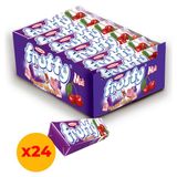 Tayaş Frutty Midi Yumuşak Şeker 20 Gr X 24 Kutulu Vişne Aromalı Helal Sertifikalı - 440 gr