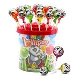Tayaş Jimmy Lolipop Karışık Meyveli Sert Şeker 100 Adet Kutulu - 11 gr