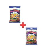 TAYAŞ Miniyum Karışık Meyve Sulu Yumuşak Şeker 700gr 100 Adet 2'li Paket