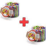 Tayaş Miniyum Karışık Meyveli Yumuşak Şeker Pvc Kutu 804 gr 2'li Paket