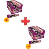 Tayaş Onix Salsa Vişneli Sert Şeker 22,4 gr x 24 Adet Kutulu 2'li Paket