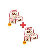 TAYAŞ Tayaş X-One Tartelette Sütlü Kakaolu Krema Dolgulu Kaplı Bisküvi 20 Gr X 24 Adet Kutulu 2'li Paket