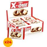 Tayaş X-One Tartelette Sütlü Kakaolu Krema Dolgulu Kakao Kaplı Bisküvi 20 gr x 24 Adet Kutulu - 1 Adet