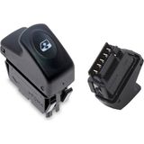 Taycarex Renault Clio, Kangoo, Megane - Cam Açma Kapama Anahtarı - 5 Pin / 7700838099