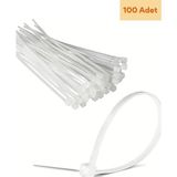 Tayem Cırt Kelepçe, Kablo Bağı, Plastik Kelepçe 2.5 x 100 Mm, 100 Adet